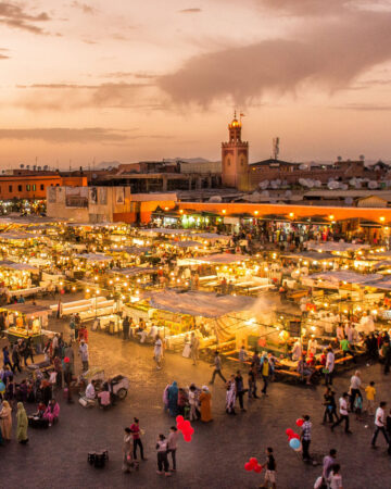 Marrakech Square Jemaa El Fna ( Souk )